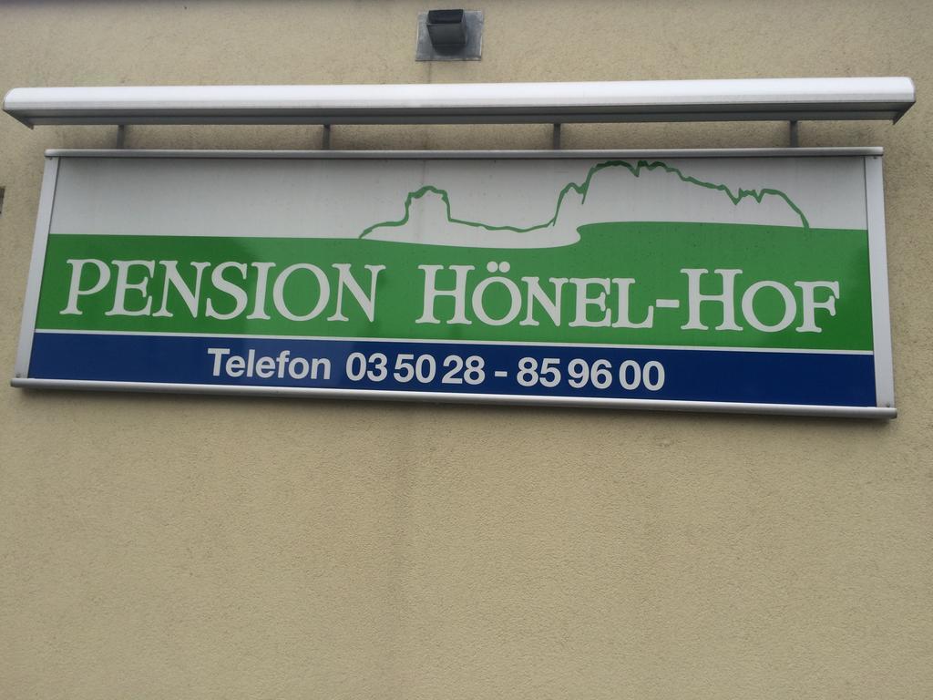 Pension Hoenel-Hof Bad Schandau Εξωτερικό φωτογραφία